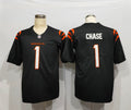 Men’s Cincinnati Bengals Ja’Marr Chase #1 Black Jersey