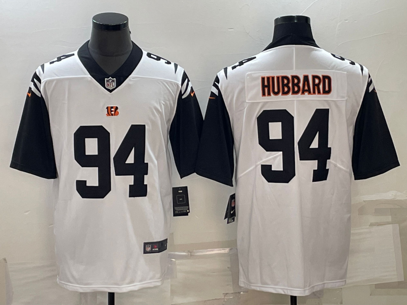 Men’s Cincinnati Bengals Sam Hubbard #94 White Jersey