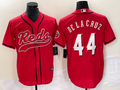 Men’s Cincinnati Reds Elly De La Cruz #44 Red Jersey Joint Edition