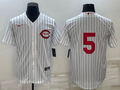 Men’s Cincinnati Reds Johnny Bench #5 White 2022 MLB at Field of Dreams Authentic Jersey