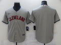 Men’s Cleveland Guardians Gray Road Authentic Blank Jersey