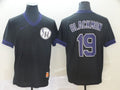 Men’s Colorado Rockies Charlie Blackmon #19 Black Baseball Jersey