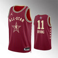 Men’s Dallas Mavericks #11 Kyrie Irving Red 2024 NBA All-Star Game Swingman Jersey