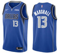Mens Dallas Mavericks #13 Naji Marshall Nike Blue Icon Edition Swingman Jersey