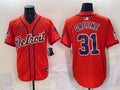 Men’s Detroit Tigers Riley Greene #31 Orange Limited Jersey