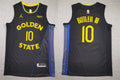 Mens Golden State Warriors #10 Jimmy Butler III 2024-25 Black Statement Edition Swingman Jersey