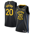 Mens Golden State Warriors #20 Al Horford Black Statement Edition Swingman Jersey