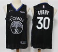 Men’s Golden State Warriors #30 Stephen Curry  Nike Black 2019_20 City Edition Swingman Jersey