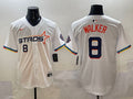 Men’s Houston Astros Christian Walker #8 White 2025 City Connect Limited Jersey