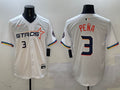 Men’s Houston Astros Jeremy Pena #3 White 2025 City Connect Limited Jersey