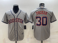 Men’s Houston Astros Kyle Tucker #30 Gray Jersey