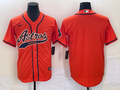 Men’s Houston Astros Orange Blank Jersey Joint Edition