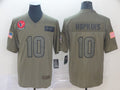 Men’s Houston Texans DeAndre Hopkins #10 Brown Jersey