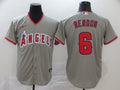 Men’s Los Angeles Angels Anthony Rendons #6 Gray Sewn Baseball Jersey