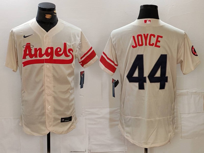Men’s Los Angeles Angels Ben Joyce #44 Cream City Connect Jersey