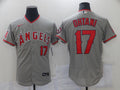 Men’s Los Angeles Angels Shohei Ohtani #17 Gray Sewn Jersey