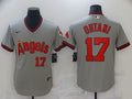 Men’s Los Angeles Angels Shohei Ohtani #17 MLB Gray Printed Baseball Jersey