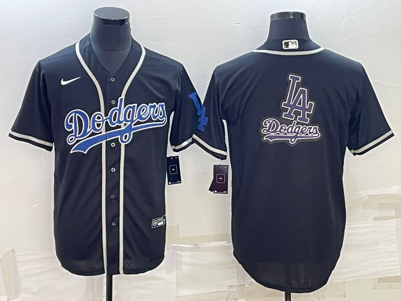 Men’s Los Angeles Dodgers Black Authentic Jersey