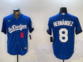 Men’s Los Angeles Dodgers Enrique Hernandez #8 Royal City Connect Jersey