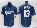 Men’s Los Angeles Dodgers Max Muncy #13 Blue Authentic Jersey