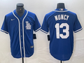 Men’s Los Angeles Dodgers Max Muncy #13 Blue Limited Jersey