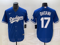 Men’s Los Angeles Dodgers Shohei Ohtani #17 Blue Jersey