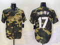Men’s Los Angeles Dodgers Shohei Ohtani #17 Camouflage Jersey