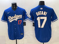 Men’s Los Angeles Dodgers Shohei Ohtani #17 Royal Limited Jersey