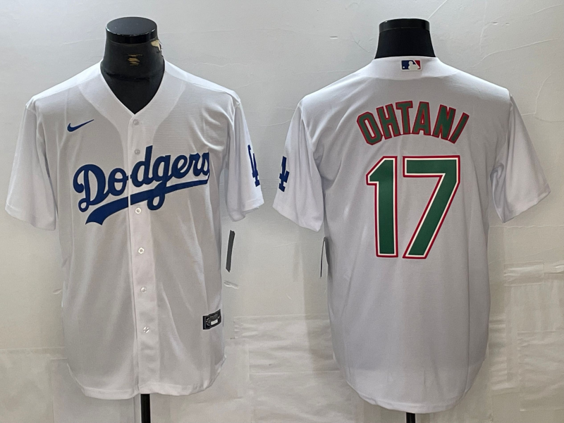 Men’s Los Angeles Dodgers Shohei Ohtani White Jersey