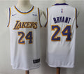 Men’s Los Angeles Lakers #24 Kobe Bryant Nike White Association Edition Swingman Jersey