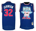 Men’s Los Angeles Lakers #32 Magic Johnson 1992 All Star Jersey