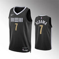Mens Memphis Grizzlies #7 Santi Aldama Nike Black 2023-24 City Edition Swingman Jersey