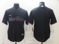 Men’s Miami Marlins Black Alternate Blank Jersey