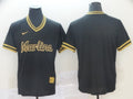 Men’s Miami Marlins Black Blank Jersey