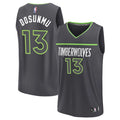 Men’s Minnesota Timberwolves #13 Ayo Dosunmu Anthracite Icon Edition Swingman Jersey