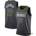 Men’s Minnesota Timberwolves #19 Joan Beringer Anthracite Icon Edition Swingman Jersey
