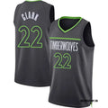 Men’s Minnesota Timberwolves #22 Jaylen Clark Anthracite Icon Edition Swingman Jersey