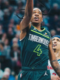 Men’s Minnesota Timberwolves #4 Rob Dillingham Charcoal Statement Editio Player Jersey