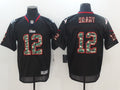 Men’s New England Patriots #12 Tom Brady Black Authentic Jersey