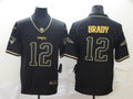Men’s New England Patriots #12 Tom Brady Black Jersey