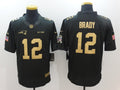 Men’s New England Patriots #12 Tom Brady Black Jersey
