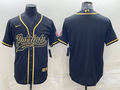 Men’s New England Patriots Black Blank Jersey