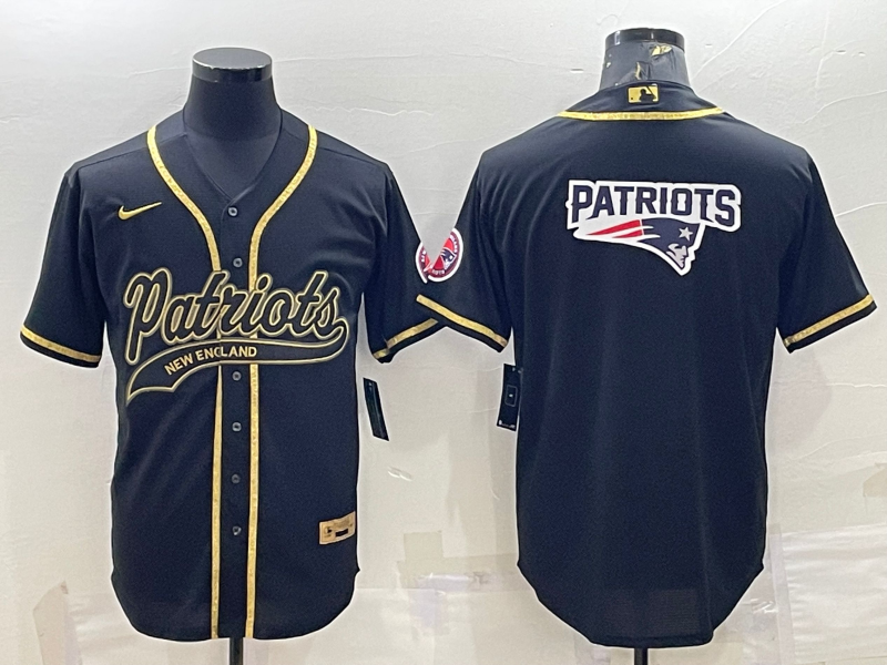 Men’s New England Patriots Black Jersey
