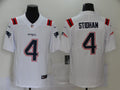 Men’s New England Patriots Jarrett Stidham #4 White Jersey