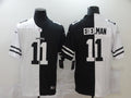 Men’s New England Patriots Julian Edelman #11 Black/White Jersey