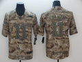 Men’s New England Patriots Julian Edelman #11 Camouflage Jersey