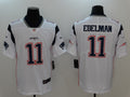 Men’s New England Patriots Julian Edelman #11 Jersey White