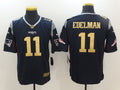 Men’s New England Patriots Julian Edelman #11 Navy Alternate Jersey