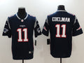 Men’s New England Patriots Julian Edelman #11 Navy Blue Jersey