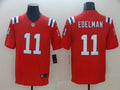 Men’s New England Patriots Julian Edelman #11 Red Jersey